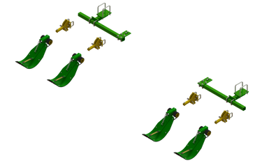 LANSS612R4F -- Stalk Stomper® Mounting Kit for John Deere® 612FC/712FC Series Folding Corn Heads (4 row coverage)